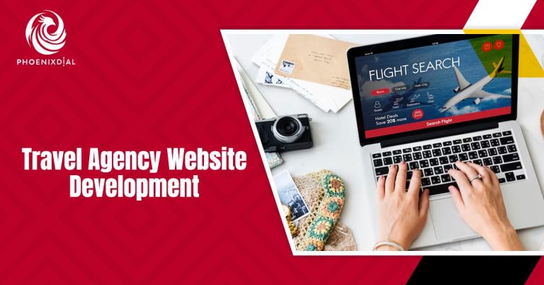 Travel agency website development